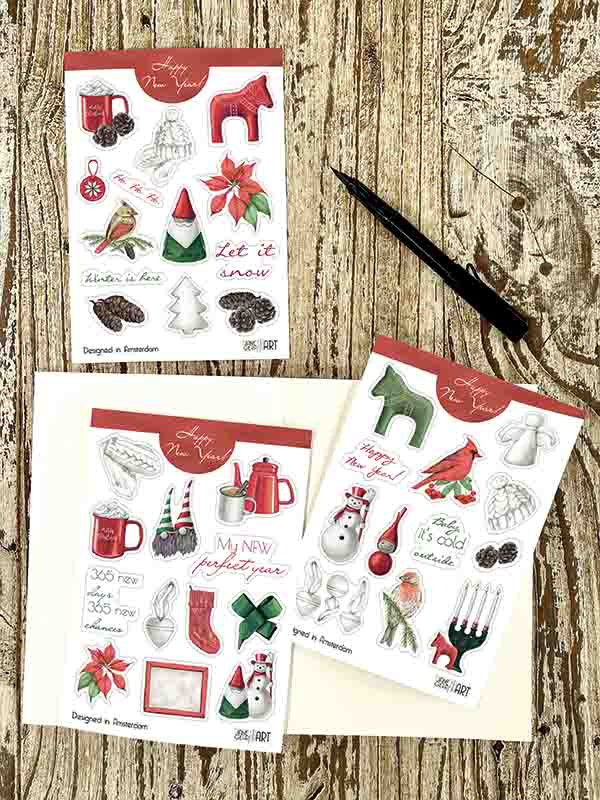 Наборы наклеек